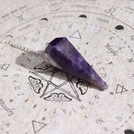 Ancient Witch Spell Incense - Seduction - Amethyst Pendulum