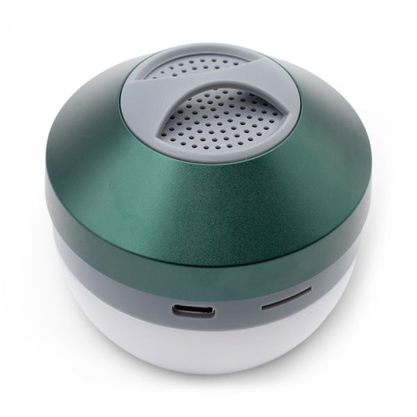 Green Camping Hanging Light and Mini Speaker