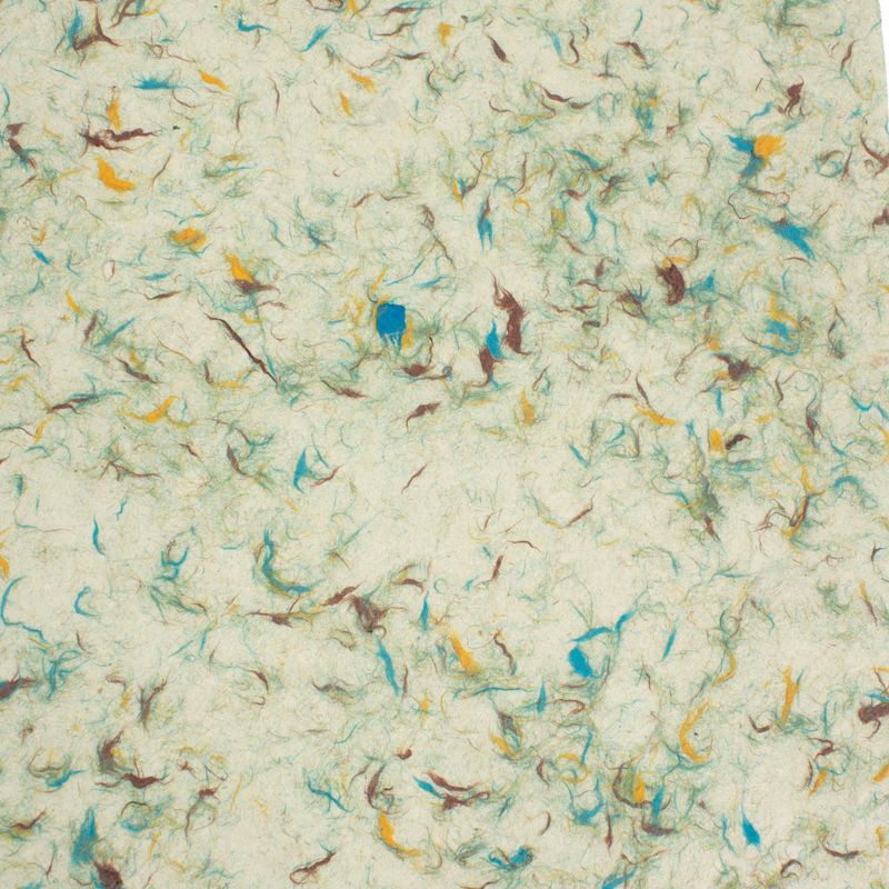 A4 - Lokta Craft Paper (20 sheet pack) - Mixed Pack (Green Cotton - Marigold - Cornfower - Mixed Floral)
