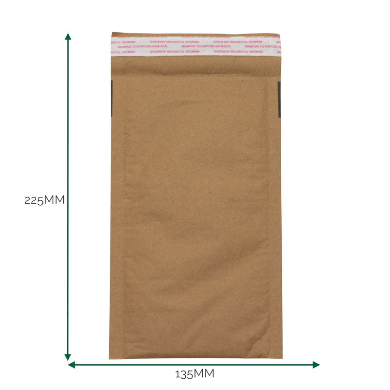 Kraft Padded Honeycomb Envelope (135x225+40mm)