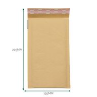 Kraft Padded Bubble Envelope (135x225+40mm)