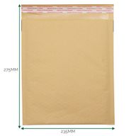 Kraft Padded Bubble Envelope (235x275+40mm)