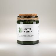 Greenman Woodwick Soy Candle - Leaves and Linen