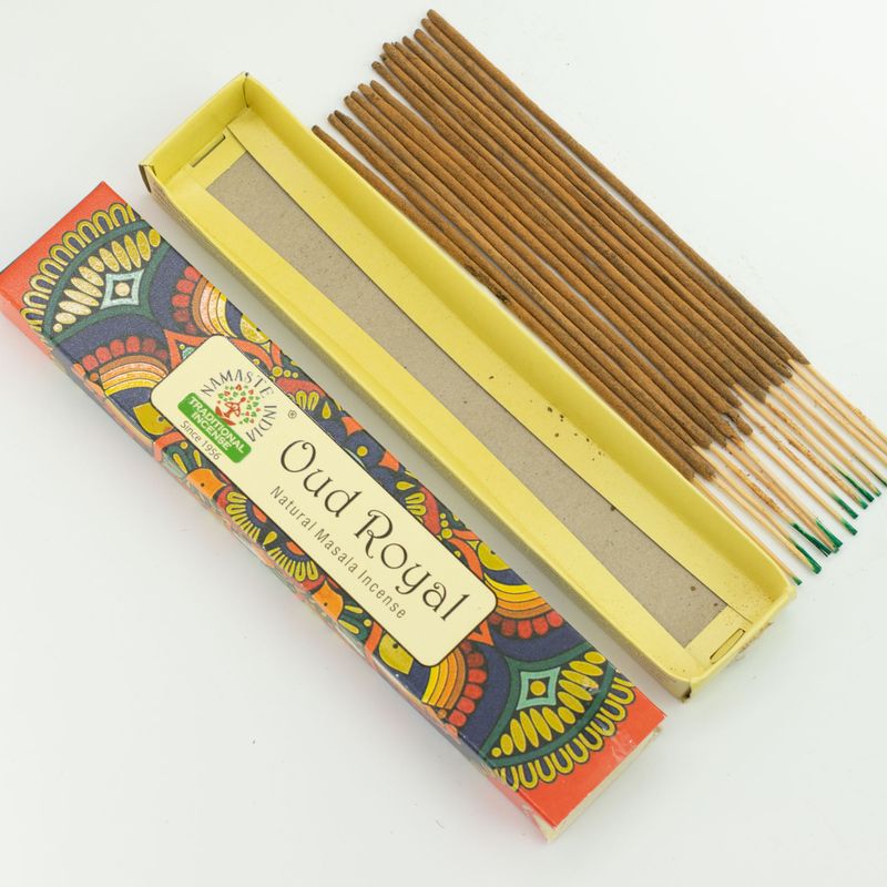 Namaste Mandala Masala Incense - Oud Royal