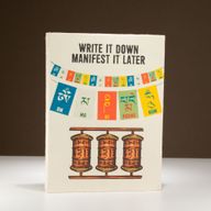 Lrg Lokta Inspiration Notebook (21x15cm) - 45 leafs - Write it Down - inc bookmark