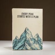 Lrg Lokta Inspiration Notebook (21x15cm) - 45 leafs - Every Peak - inc bookmark