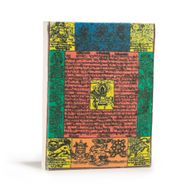 Lokta Traditional Prayer Flag Notebook – Medium (15x12cm) – 45 Leaves – Natural