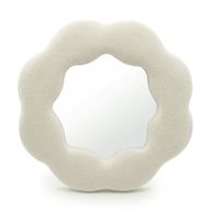 Soft Squiggly Mirror - Flower - Stone