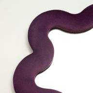 Soft Squiggly Mirror – Star – Mauve (33 x 31 x 2.3cm)