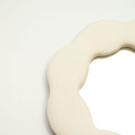 Soft Squiggly Mirror - Flower - Stone