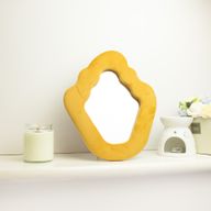 Soft Squiggly Mirror - Flame - Marigold