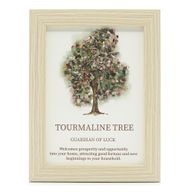 Gemstone Picture - Tree of Life - Toruraline (20x14.7x1cm)