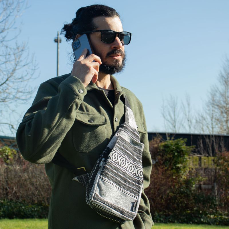 Jacquard Natural Bags - Urban Caravan - Cross Bag