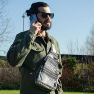 Jacquard Natural Bags - Urban Caravan - Cross Bag