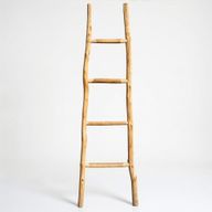 Large Kemu Wood Ladder - 1.5m - Natural - Japan Style
