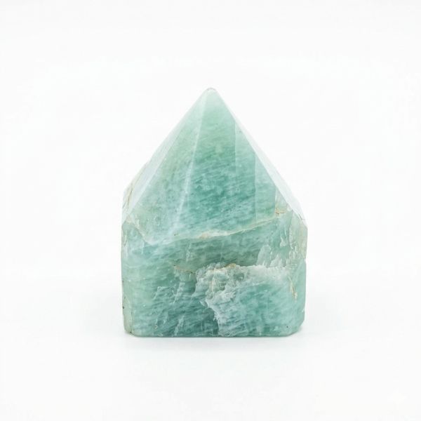 Gemstone Top Polished Points - Indian Amazonite (approx 5-6 pieces)