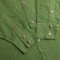 Nomad Sari Kathmandu Shirt - Forest Green - Medium