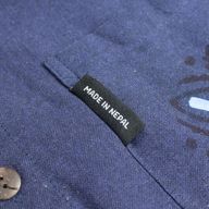 Nomad Sari Kathmandu Shirt - Indigo - Large