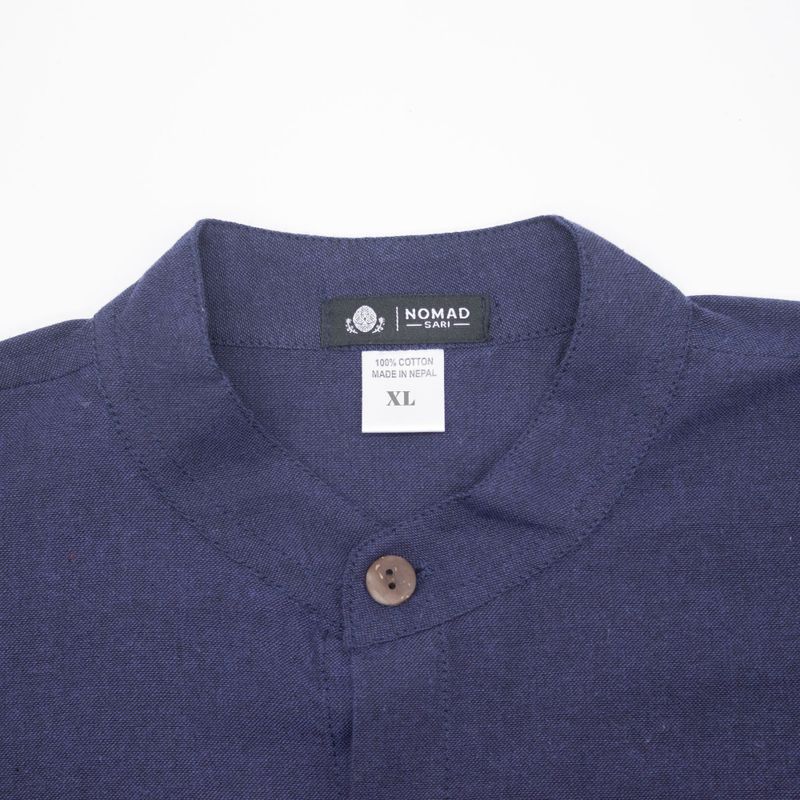 Nomad Sari Kathmandu Shirt - Indigo - XL