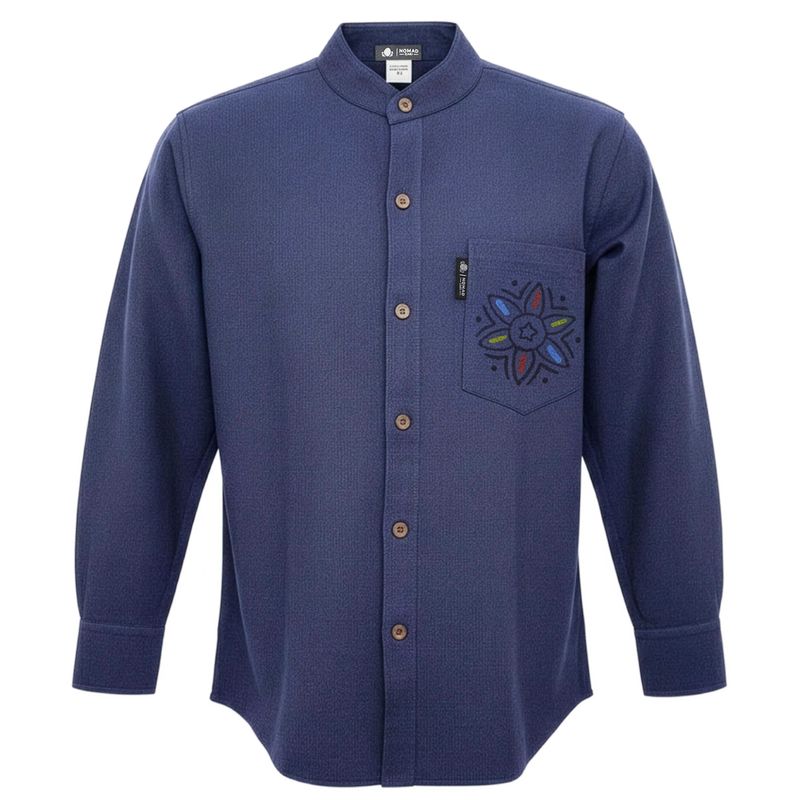 Nomad Sari Kathmandu Shirt - Indigo - XXL