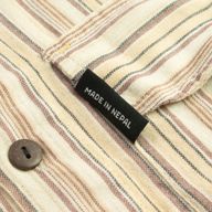 Nomad Sari Grandad Shirt - Brown Beige - XL