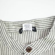 Nomad Sari Grandad Shirt - Grey Stone - Medium