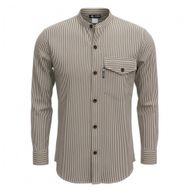 Nomad Sari Grandad Shirt - Grey Stone - XL