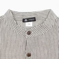 Nomad Sari Grandad Shirt - Grey Stone - XL