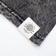 Nomad Sari Stonewashed Cotton T-Shirt - Compass of Life - Charcoal - XL