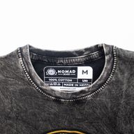 Nomad Sari Stonewashed Cotton T-Shirt - Rebel - Charcoal - Medium