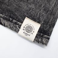 Nomad Sari Stonewashed Cotton T-Shirt - Rebel - Charcoal - XL