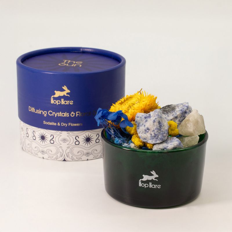 Hop Hare Diffusing Crystals & Floral Set - The Sun