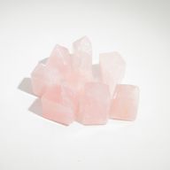 Gemstone Points approx 6cm (0.5KG) - Indian Rose Quartz (approx 8 pieces)