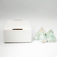 Gemstone Top Polished Points - Indian Amazonite (approx 5-6 pieces)
