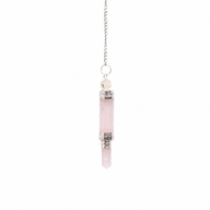 Three Piece Pendulum - Rose Quartz