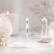 Three Piece Pendulum - Rock Quartz