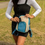 Medium Kathmandu Backpack - Dhaka Design (30x21x9cm)