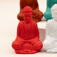 Matt Mini Buddha (Assorted Colours)