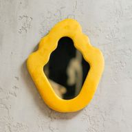 Soft Squiggly Mirror - Flame - Marigold