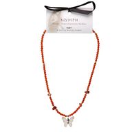 Nymph Spirit Gemstone Necklace Set - Blood Moon
