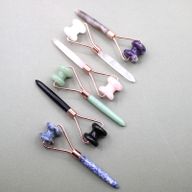 Gemstone Jawline Roller - Jade