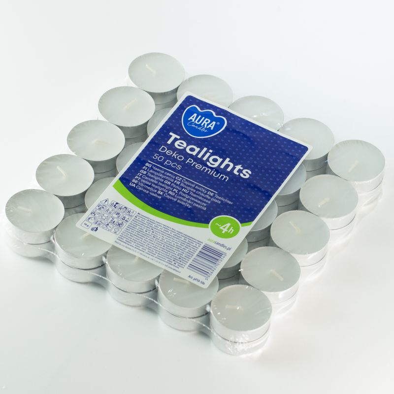 Unscented Tealight (4hr)
