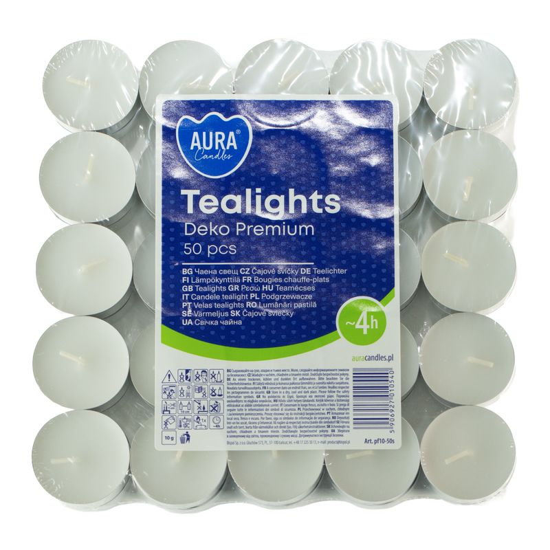 Unscented Tealight (4hr)