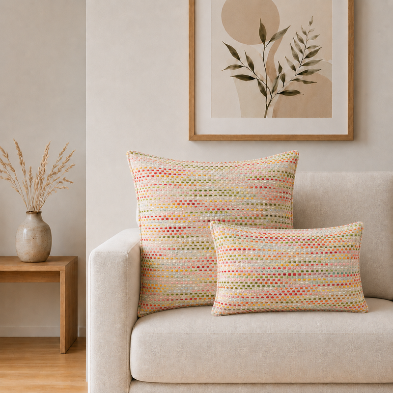 Classic Cushion Cover - Hidden Rainbow - 30x50cm - Lumber Style