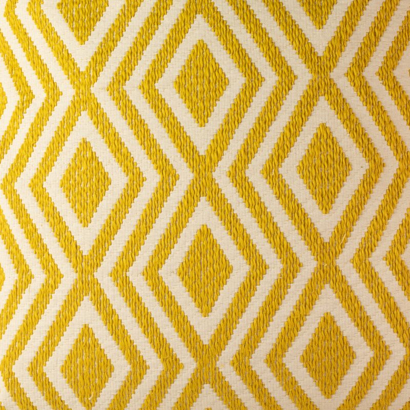 Classic Cushion Cover - Mustard Diamonds - 60x60cm - Jumbo Style