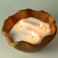 Fragranced Candle Sand - Warm Grey - Azure Noir - 300g