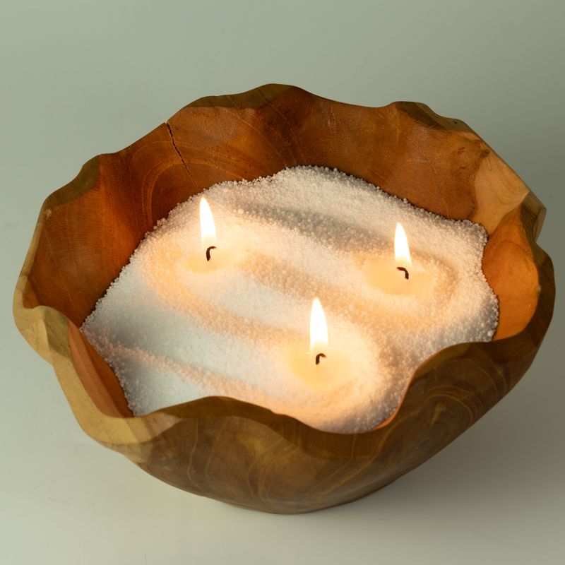 Unfragranced Candle Sand - White - 300g