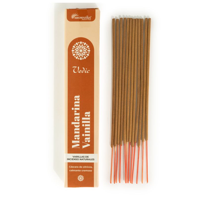 Box of 12 Vedic -Incense Sticks - Tangerine Vanilla