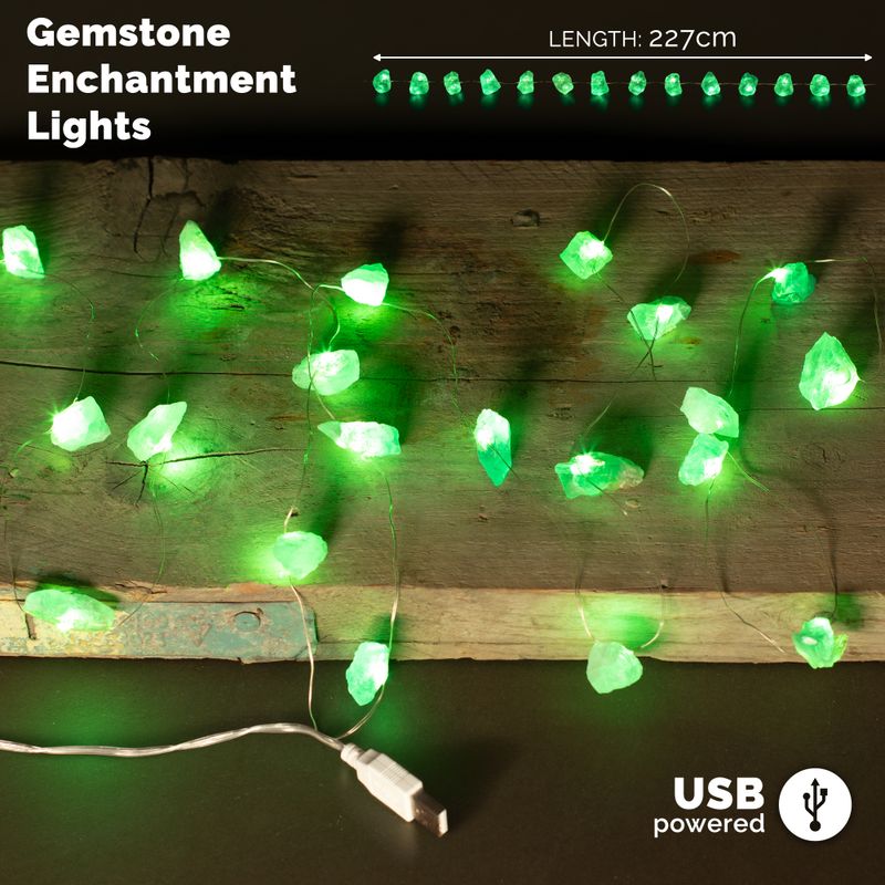 Wholesale Crystal Jade Gemstone Lights