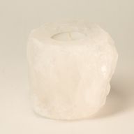 Crystal Rock Himalayan Salt Candle Holder 600-800g